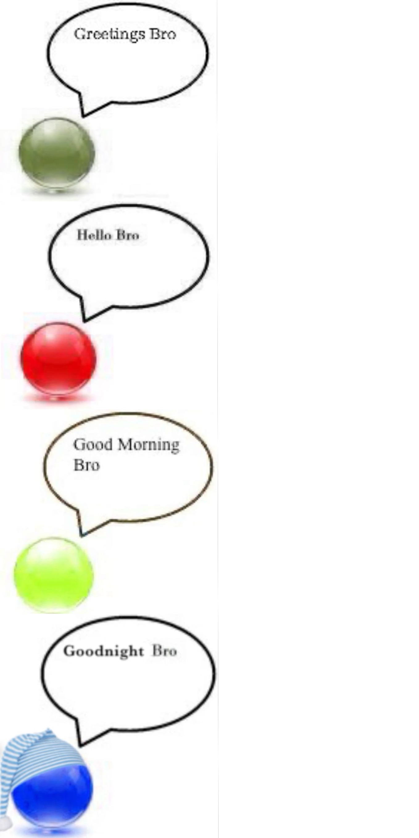 Hello Bro Blank Meme Template