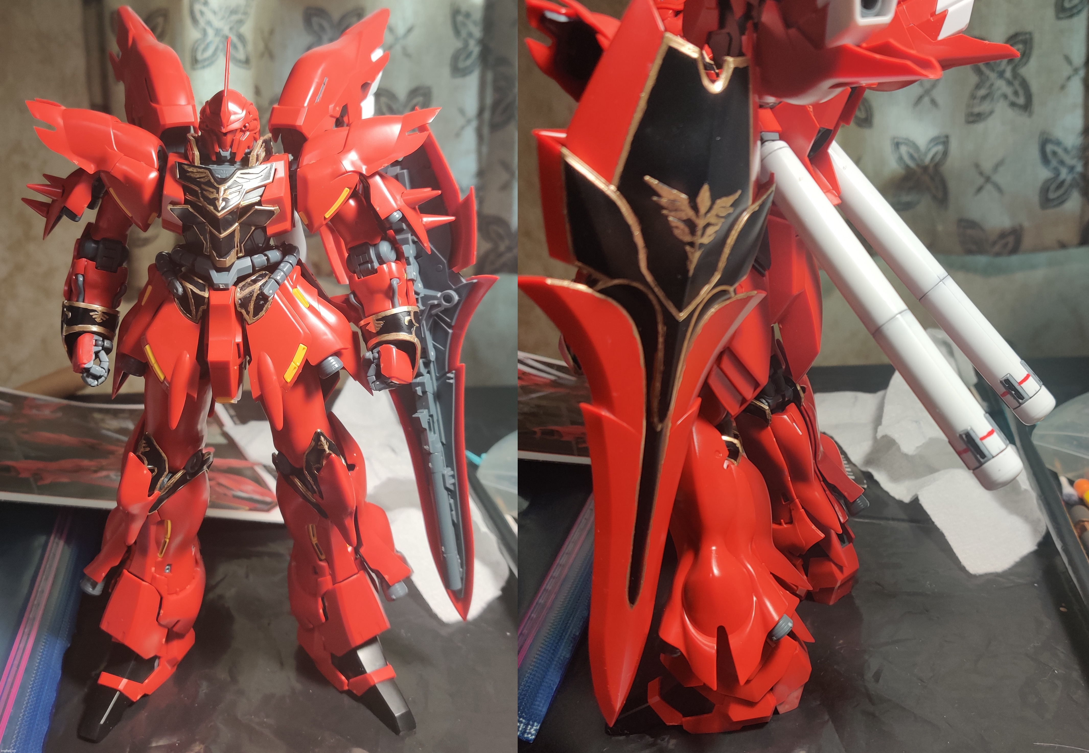 I only had enough time to put it together and panel-line the head but DAMN it looks good. | made w/ Imgflip meme maker