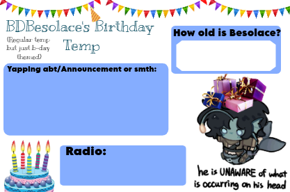 BDBS B-Day (DAY) Temp Blank Meme Template