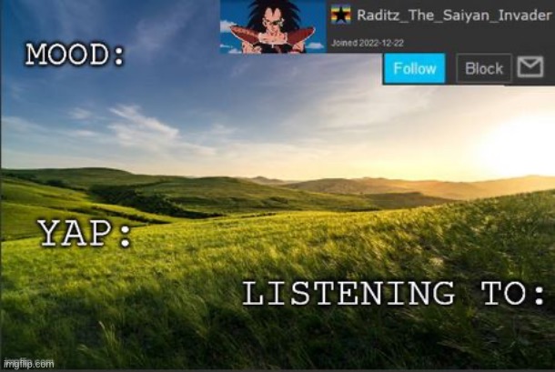 temp raditz | image tagged in temp raditz | made w/ Imgflip meme maker