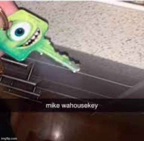 image tagged in mike wazowski | made w/ Imgflip meme maker