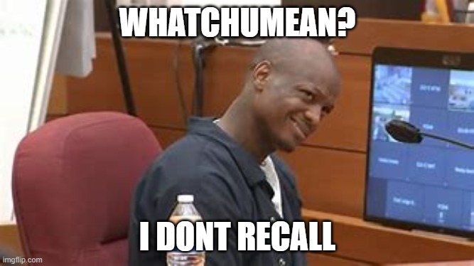 WYM | WHATCHUMEAN? I DONT RECALL | image tagged in ysl,woody,copeland,thug,young thug | made w/ Imgflip meme maker