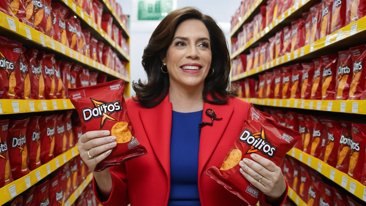 KAMALA HARRIS' STAGED DORITOS PURCHASE MEME! Blank Meme Template