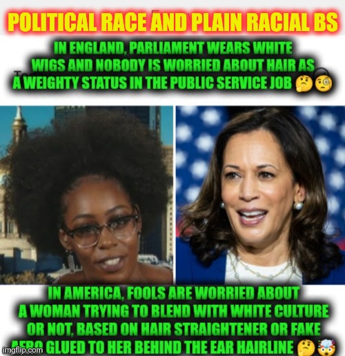 Funny | POLITICAL RACE AND PLAIN RACIAL BS | image tagged in funny,political,race,racial harmony,politics,presidential race | made w/ Imgflip meme maker