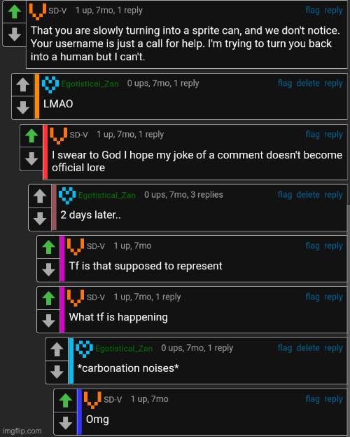 image tagged in five turns into a sprite | made w/ Imgflip meme maker
