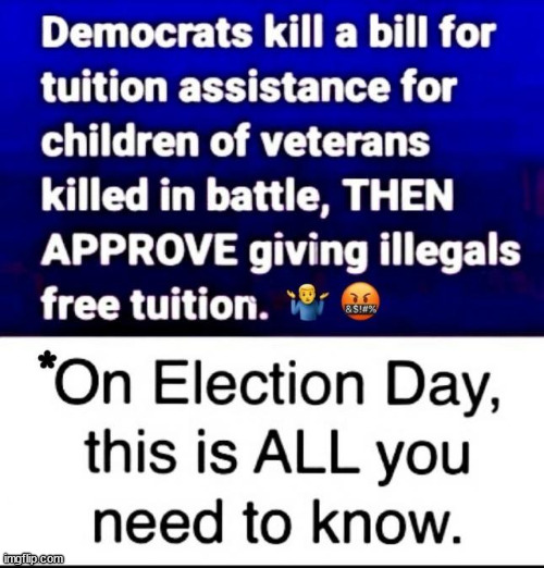 All you need to know | image tagged in all you need to know,dems hate america | made w/ Imgflip meme maker