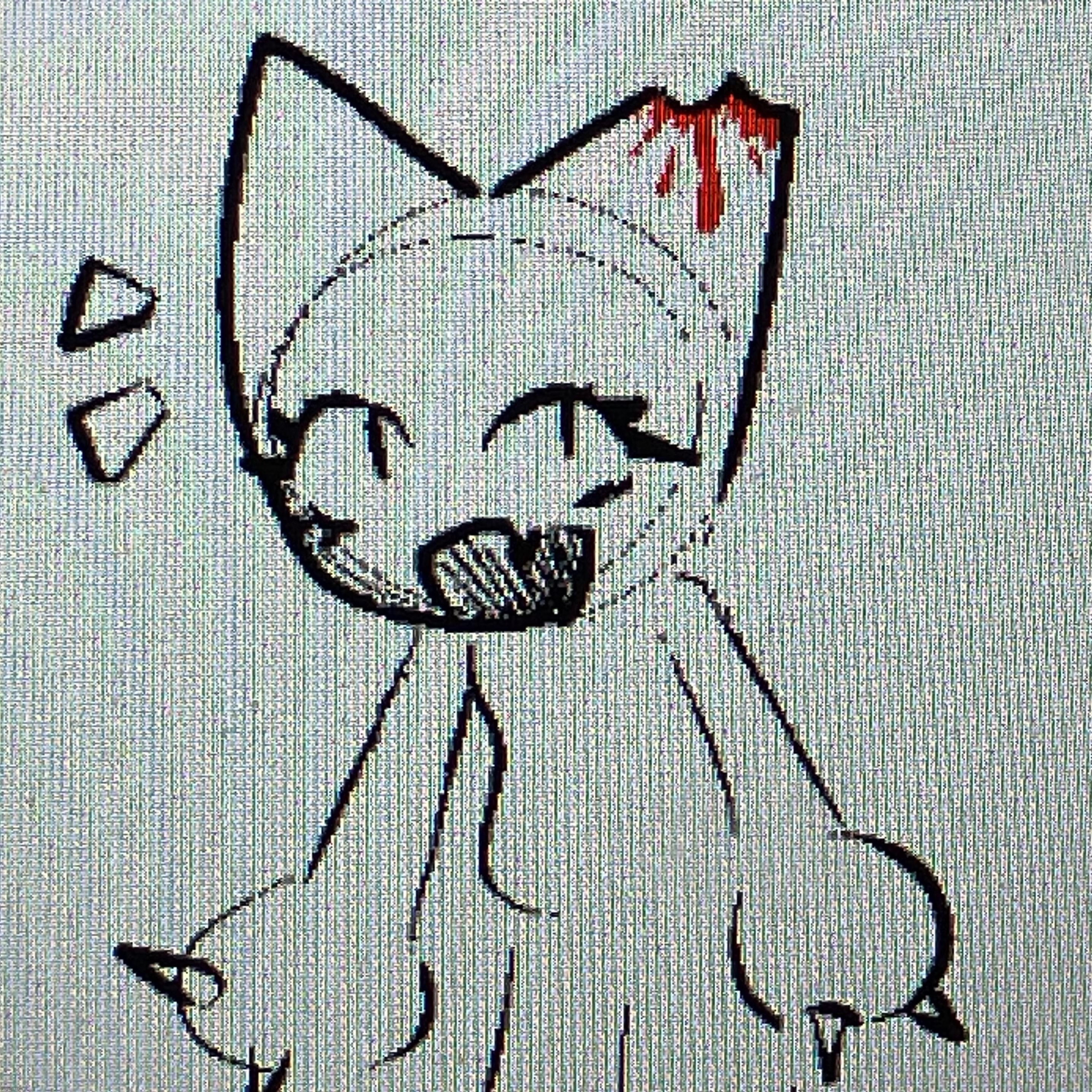 ok not cool dude., whos eating her | made w/ Imgflip meme maker