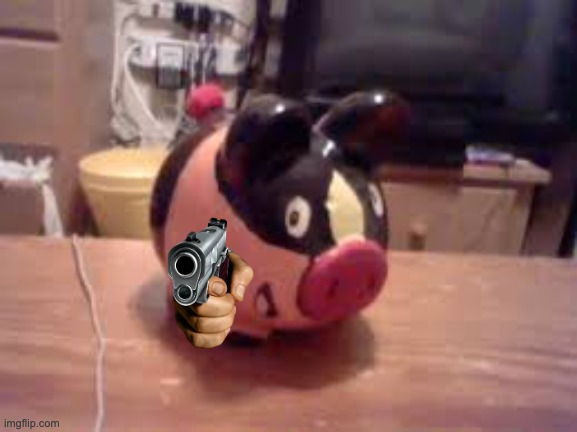 Tepig piggy bank (not mine lol) | image tagged in tepig piggy bank not mine lol | made w/ Imgflip meme maker