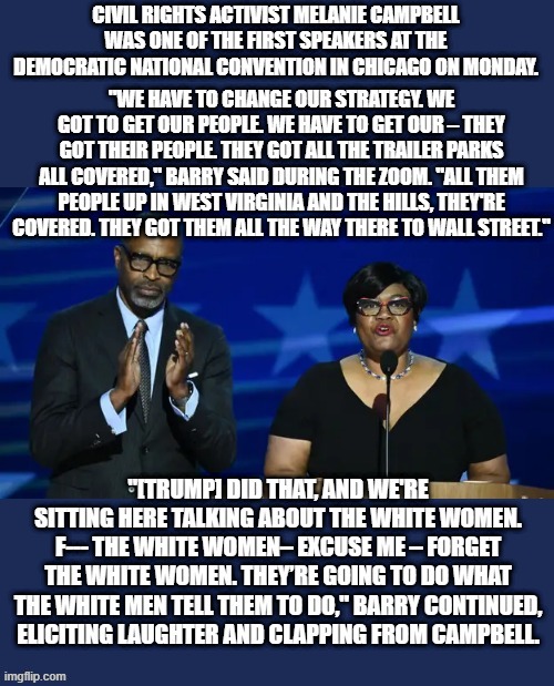 You hear that Ladies, He said F*ck the White women & called you trailer trash, now you run out and vote KAMMIE & TIMMY | made w/ Imgflip meme maker