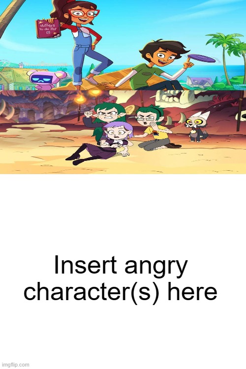 Who hates ZeroPaladinXV4's art? 3 Blank Meme Template