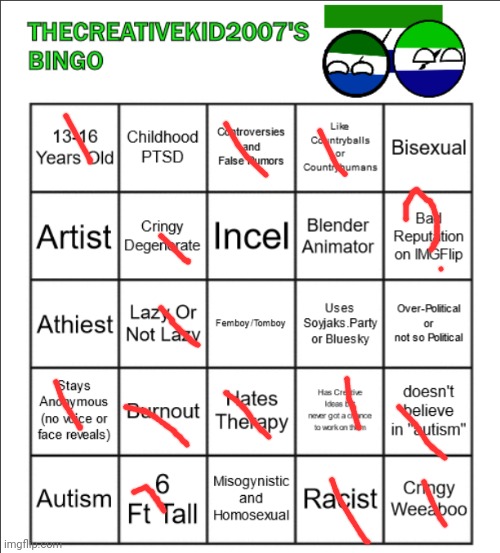 Damn what a good bingo | image tagged in thecreativekid2007's official bingo,sarcasm,dumbass | made w/ Imgflip meme maker