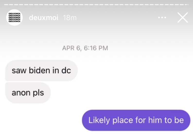 Biden in DC Deux Moi Blank Meme Template