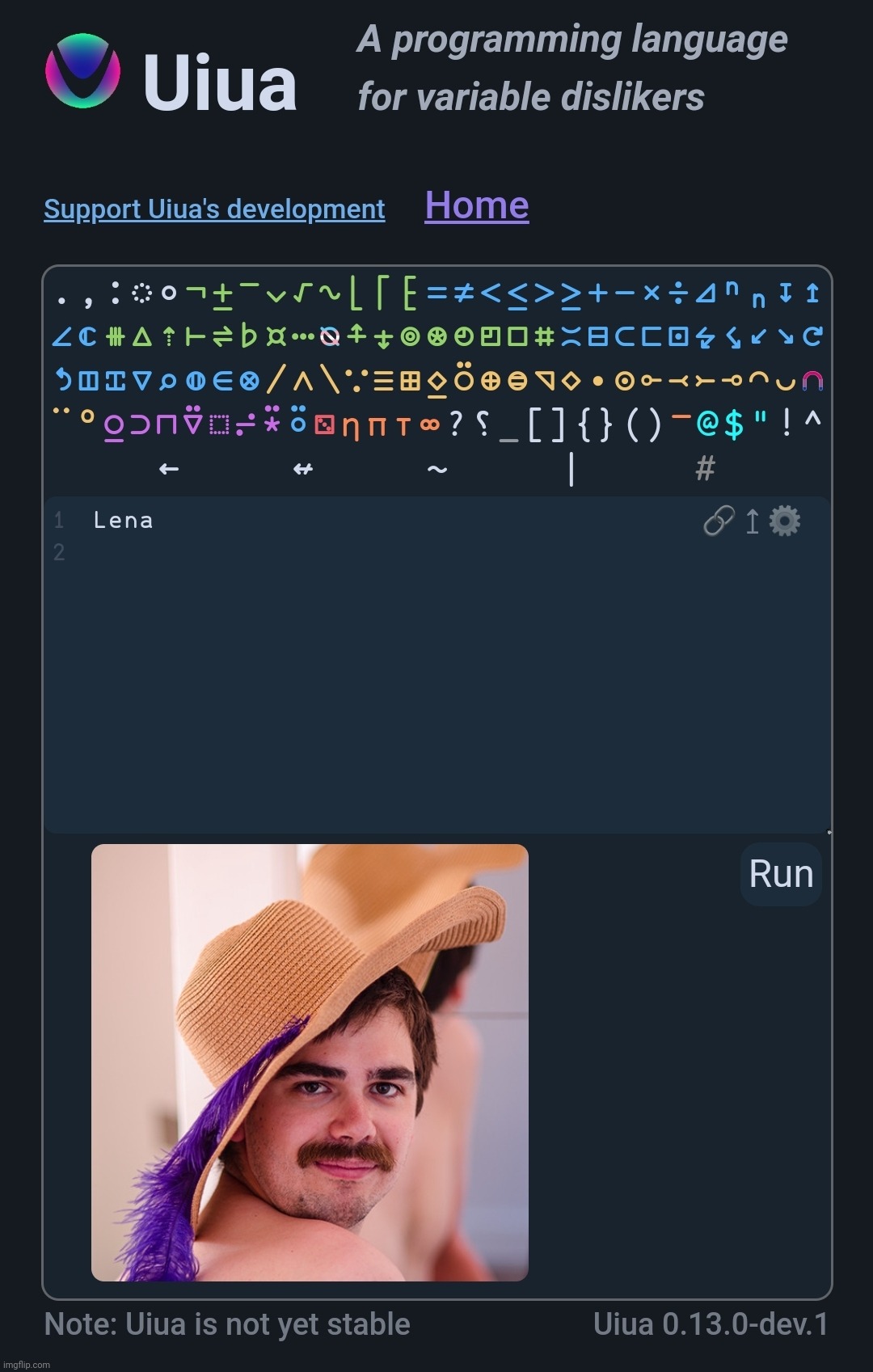 Uiua is so cool | made w/ Imgflip meme maker