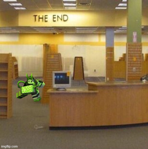 The End [Backrooms] | image tagged in the end backrooms | made w/ Imgflip meme maker