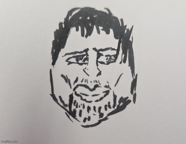 Just got a new ink pen, testing it out | made w/ Imgflip meme maker