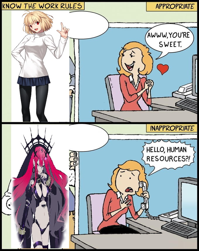 FGO Vampire Blank Meme Template