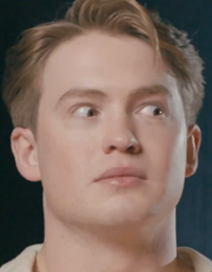 Shocked/Irritated Kit Connor Face Blank Meme Template