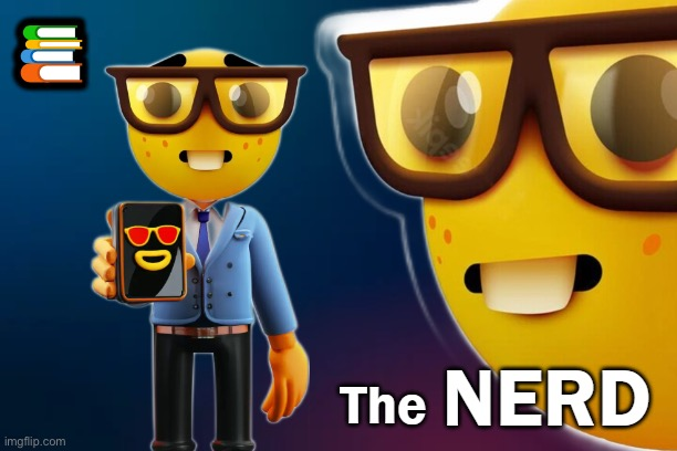 The nerd Blank Meme Template