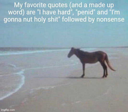 man. | My favorite quotes (and a made up word) are "I have hard", "penid" and "I'm gonna nut holy shit" followed by nonsense | image tagged in man | made w/ Imgflip meme maker