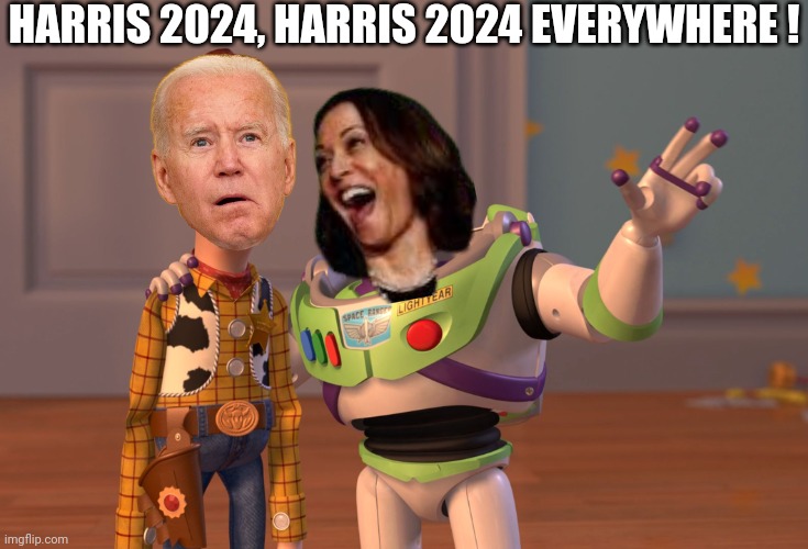 With friends like this who needs enemies? | HARRIS 2024, HARRIS 2024 EVERYWHERE ! | image tagged in memes,x x everywhere,joe biden,kamala harris,election,backstabber | made w/ Imgflip meme maker