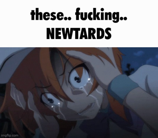 these.. fucking.. NEWTARDS | image tagged in these fucking newtards | made w/ Imgflip meme maker