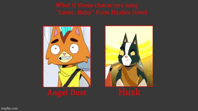 Little Cato and Avocato sing "Loser Baby" | image tagged in final space,hazbin hotel | made w/ Imgflip meme maker