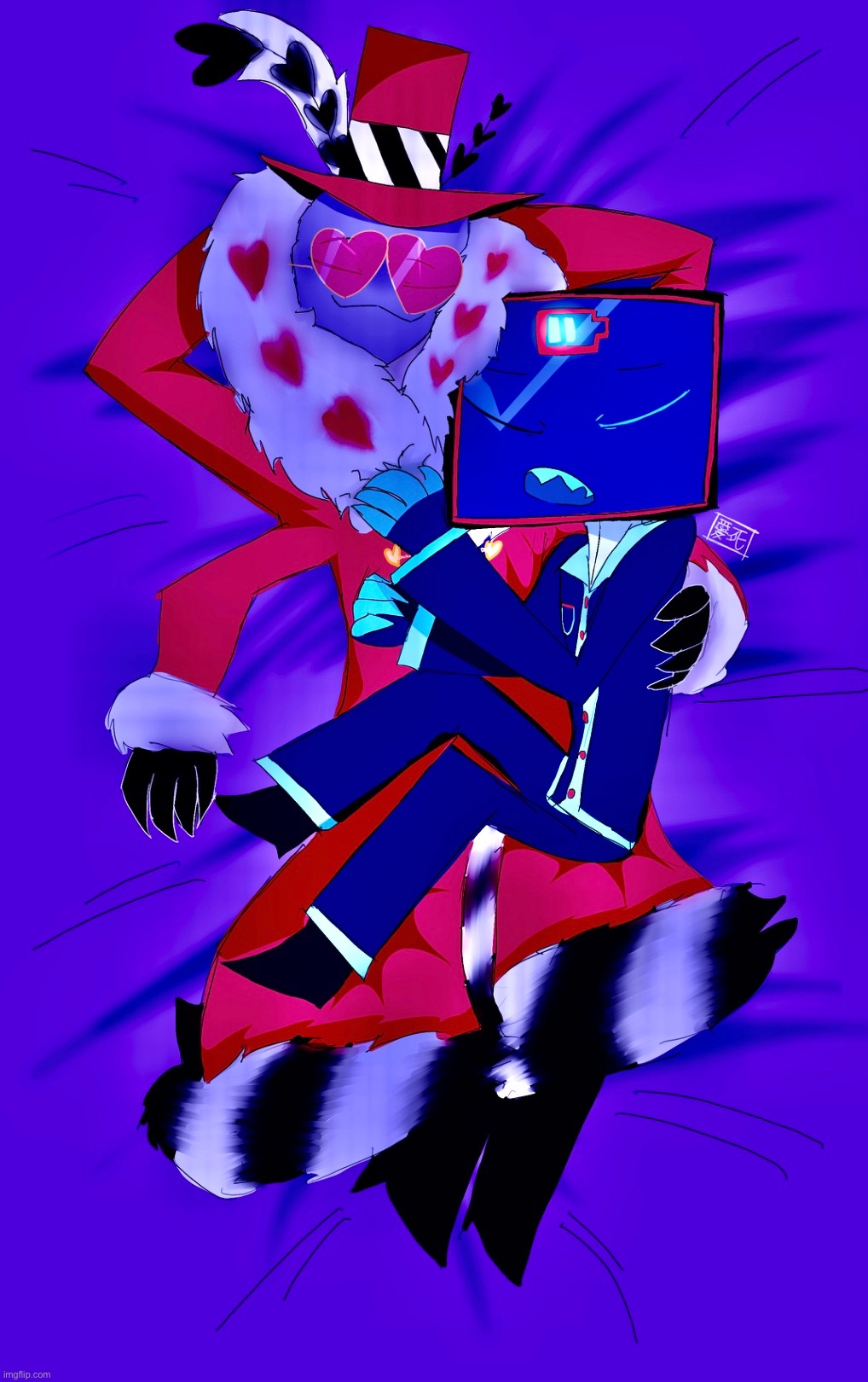 StaticMoth Fanart because i had to practice drawing fur | made w/ Imgflip meme maker