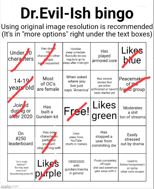 Evilish bingo | image tagged in evilish bingo | made w/ Imgflip meme maker