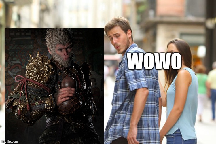 Distracted Boyfriend | WOWO | image tagged in memes,distracted boyfriend | made w/ Imgflip meme maker