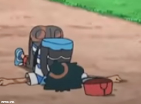 Ash dies Blank Meme Template
