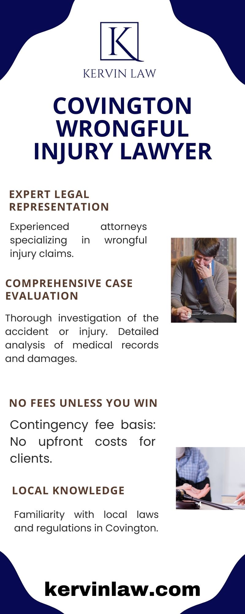 Covington Wrongful Injury Lawyer Blank Meme Template