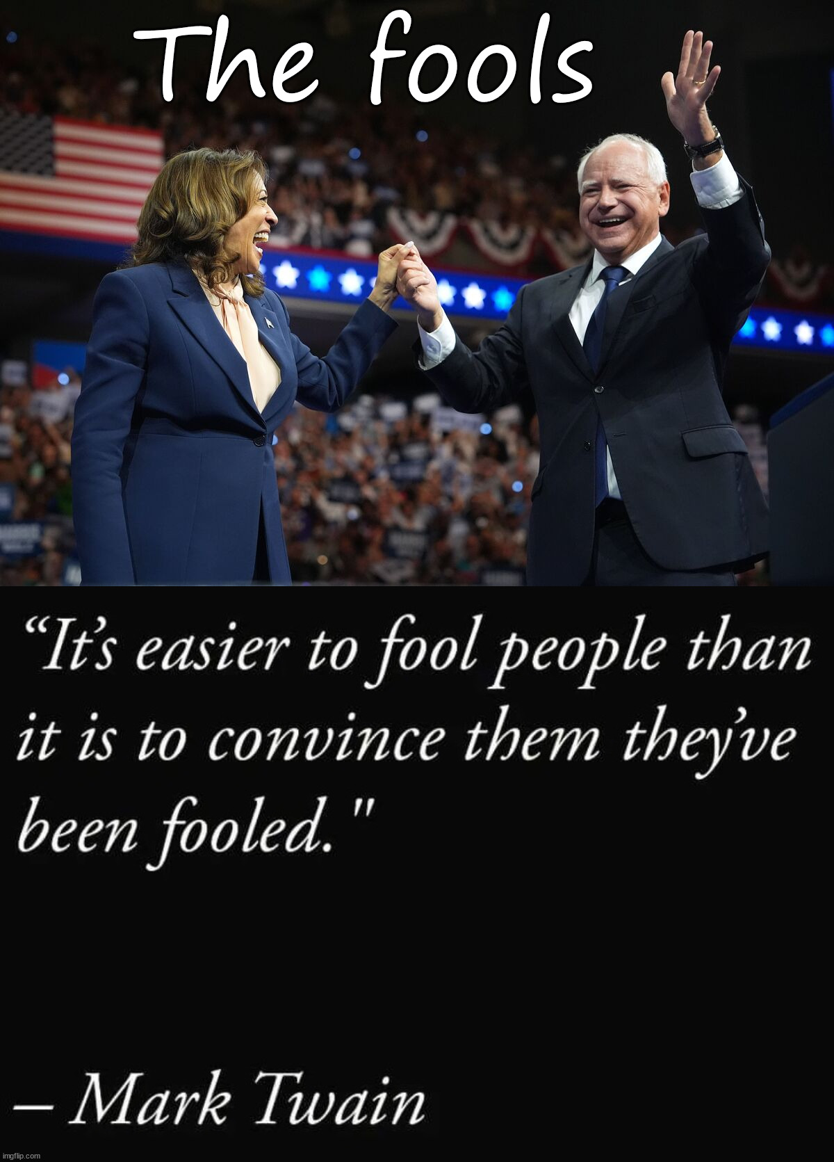 When you are being fooled by fools | The fools | image tagged in politics,fools,democrats,lies | made w/ Imgflip meme maker