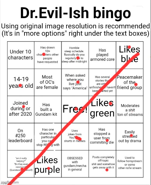 Evilish bingo | image tagged in evilish bingo | made w/ Imgflip meme maker