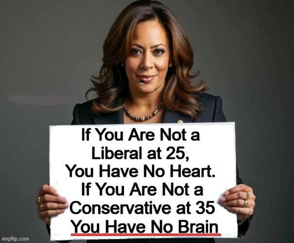 Kamala Harris & Liberalism Blank Meme Template