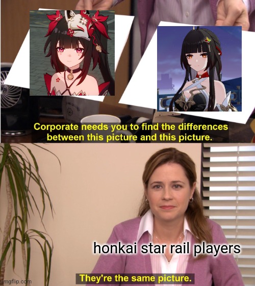 the moment hsr players meet Lingsha: | honkai star rail players | image tagged in memes,funny memes | made w/ Imgflip meme maker