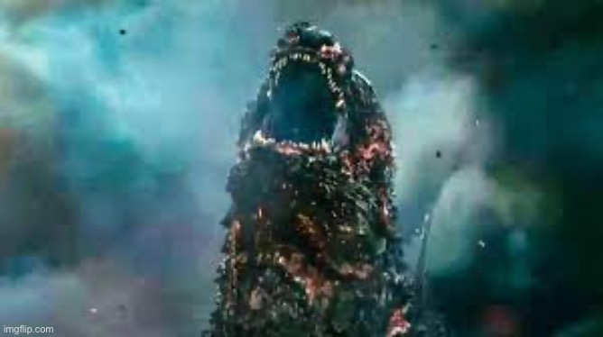 Godzilla minus one rawr | image tagged in godzilla minus one rawr | made w/ Imgflip meme maker