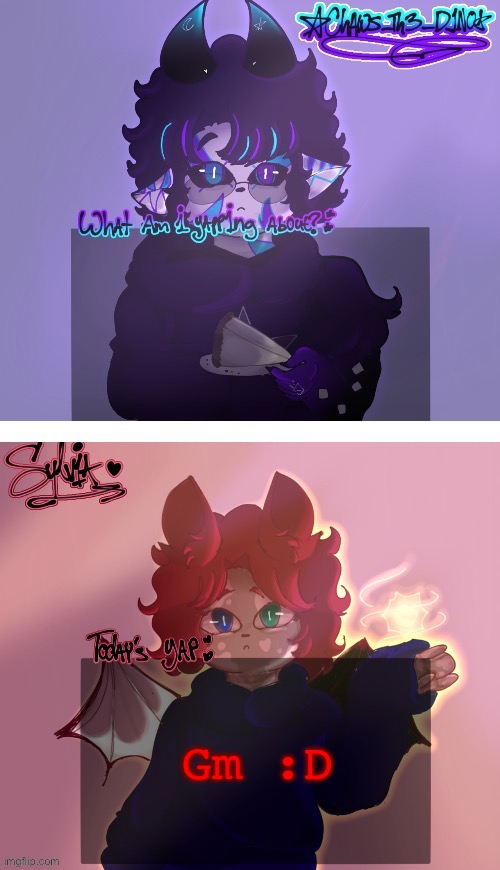 less depression than last night but it’s still there :’3 | Gm :D | made w/ Imgflip meme maker