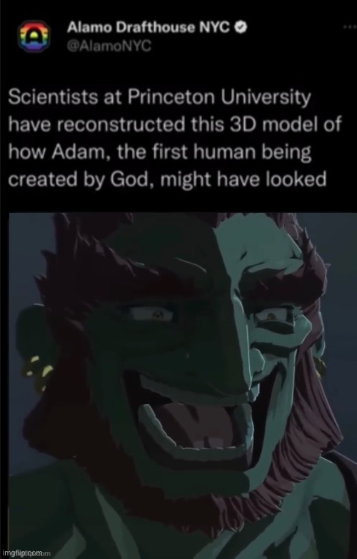 . | image tagged in scientists recreate adam | made w/ Imgflip meme maker