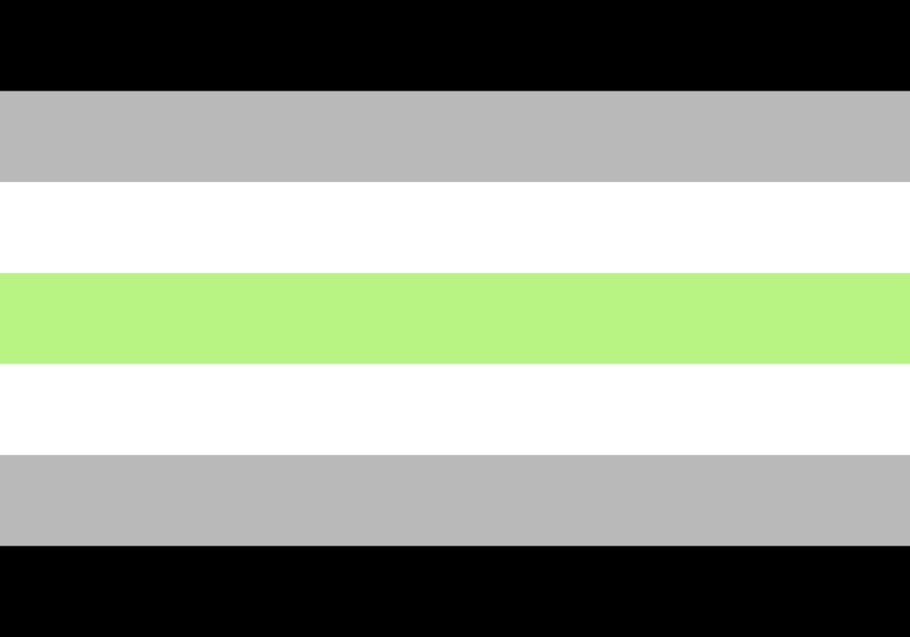 Agender flag Blank Meme Template