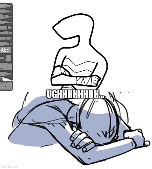 This is so confusing wtf is that head- | UGHHHHHHHH… | made w/ Imgflip meme maker