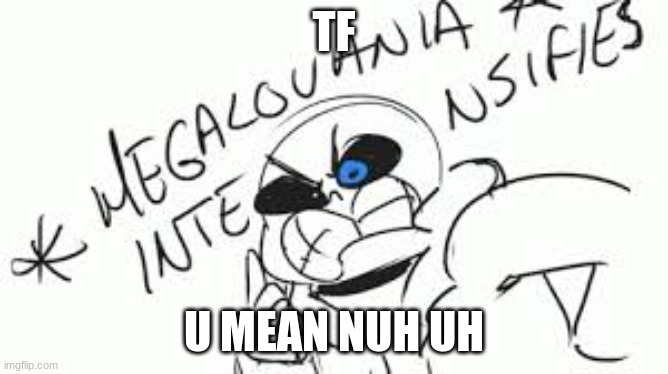 TF U MEAN NUH UH | made w/ Imgflip meme maker