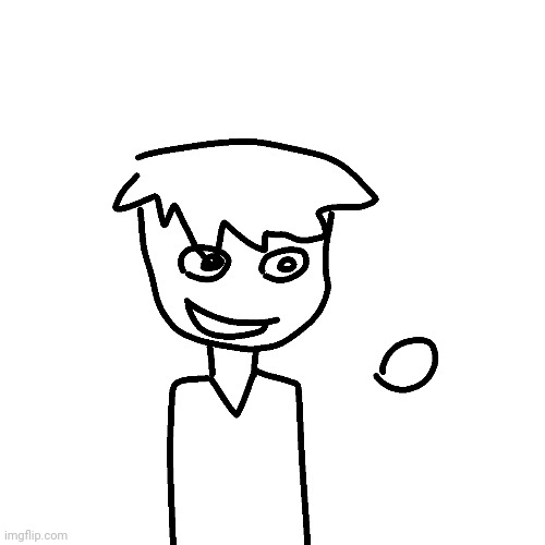 This is my first attempt at actually making a good drawing of sum silly guy :D | made w/ Imgflip meme maker