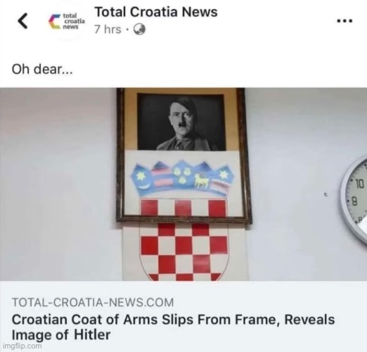 In WWII, the Croats betrayed the Serbs just to help the filthy Nazis. That explains this picture a lot | made w/ Imgflip meme maker