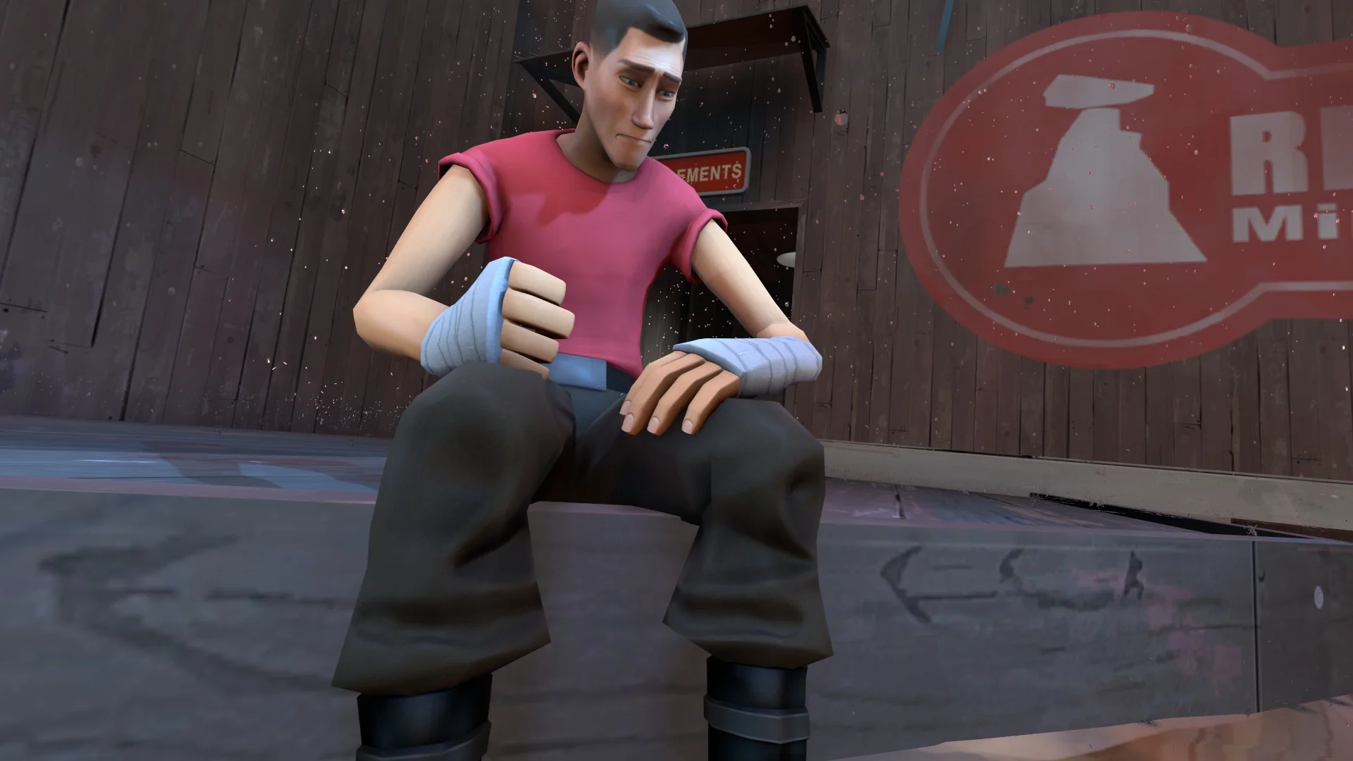 TF2 Scout Blank Meme Template