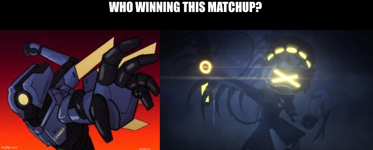 There is only one good answer. | WHO WINNING THIS MATCHUP? | image tagged in ultrakill v1 pepe punch,n in attack mode 2 | made w/ Imgflip meme maker