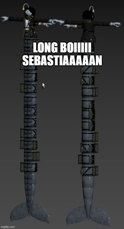 Longboi Sebastian | LONG BOIIIII
SEBASTIAAAAAN | image tagged in longboi sebastian | made w/ Imgflip meme maker