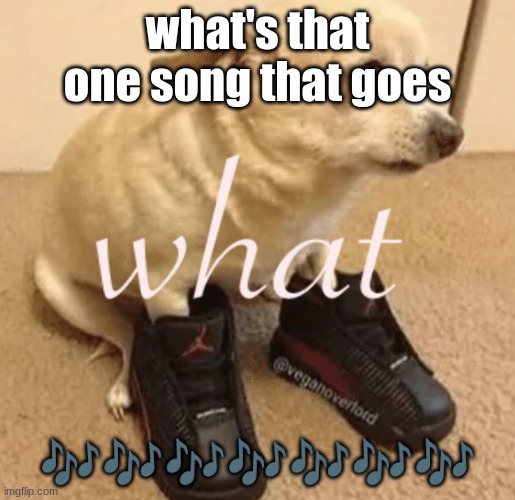 what | what's that one song that goes; 🎶🎶🎶🎶🎶🎶🎶 | image tagged in what | made w/ Imgflip meme maker