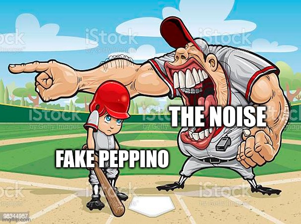 Only real gamers understand | THE NOISE; FAKE PEPPINO | image tagged in im sorry coach,pizza tower,silly | made w/ Imgflip meme maker