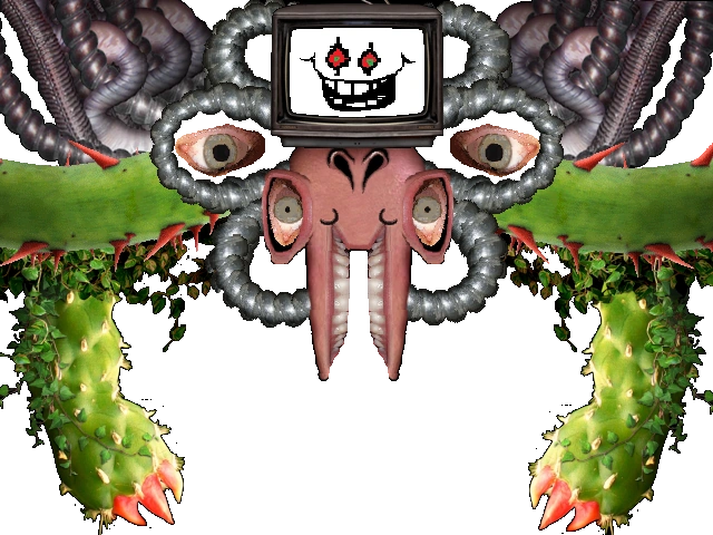 Photoshop Flowey Transparent Blank Meme Template