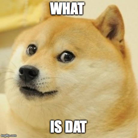 Doge Meme | WHAT  IS DAT | image tagged in memes,doge | made w/ Imgflip meme maker